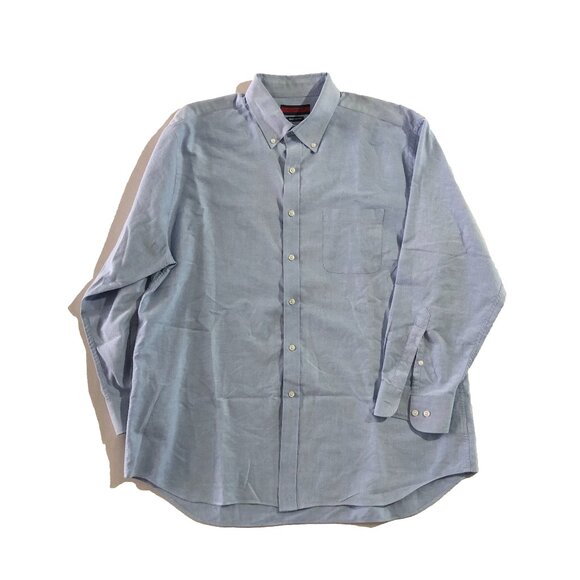 Architect Shirt Mens XL (17-17½) Blue Regular Fit Button Down - Picture 1 of 6
